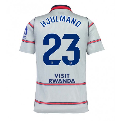 Atletico Madrid Morten Hjulmand #23 Kolmaspaita 2026-27 Lyhythihainen